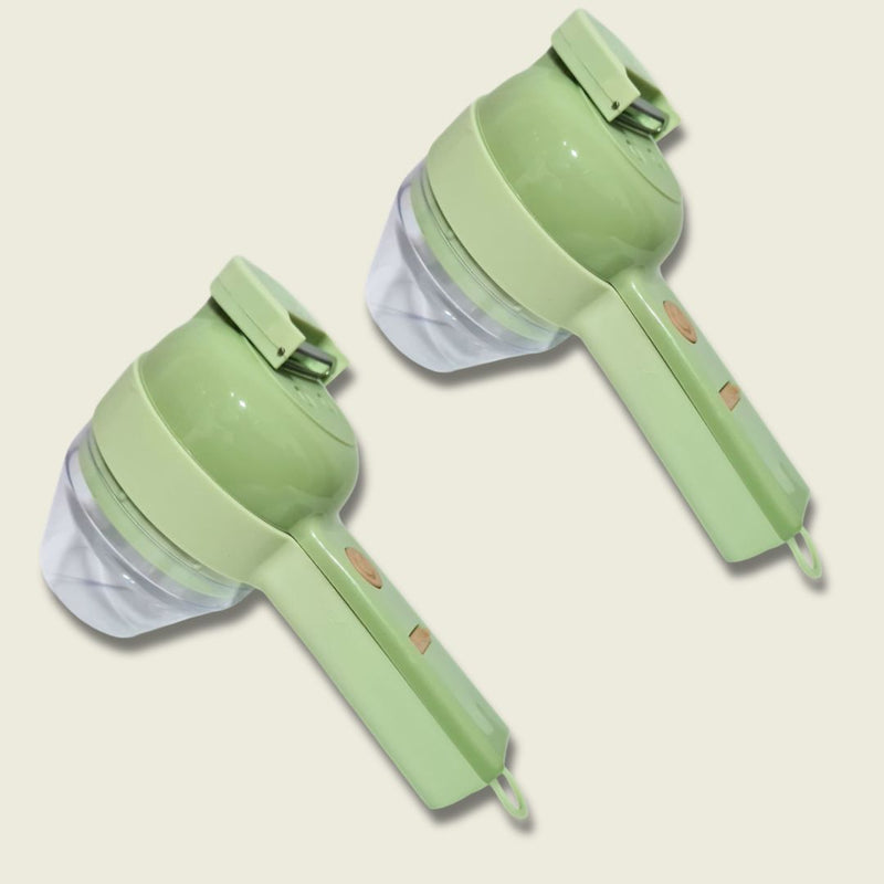 Triturador Elétrico Multifuncional 4 em 1 - Mini Processador Sem Fio Potente