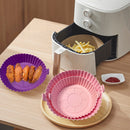 Kit 6 Formas Airfryer - Tamanhos Variados em Silicone Antiaderente