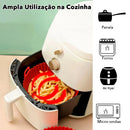 Kit 6 Formas Airfryer - Tamanhos Variados em Silicone Antiaderente
