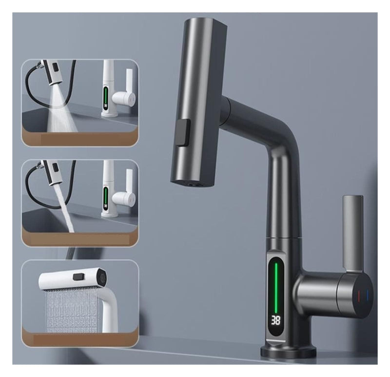 Torneira Inteligente com Display Digital Extensível