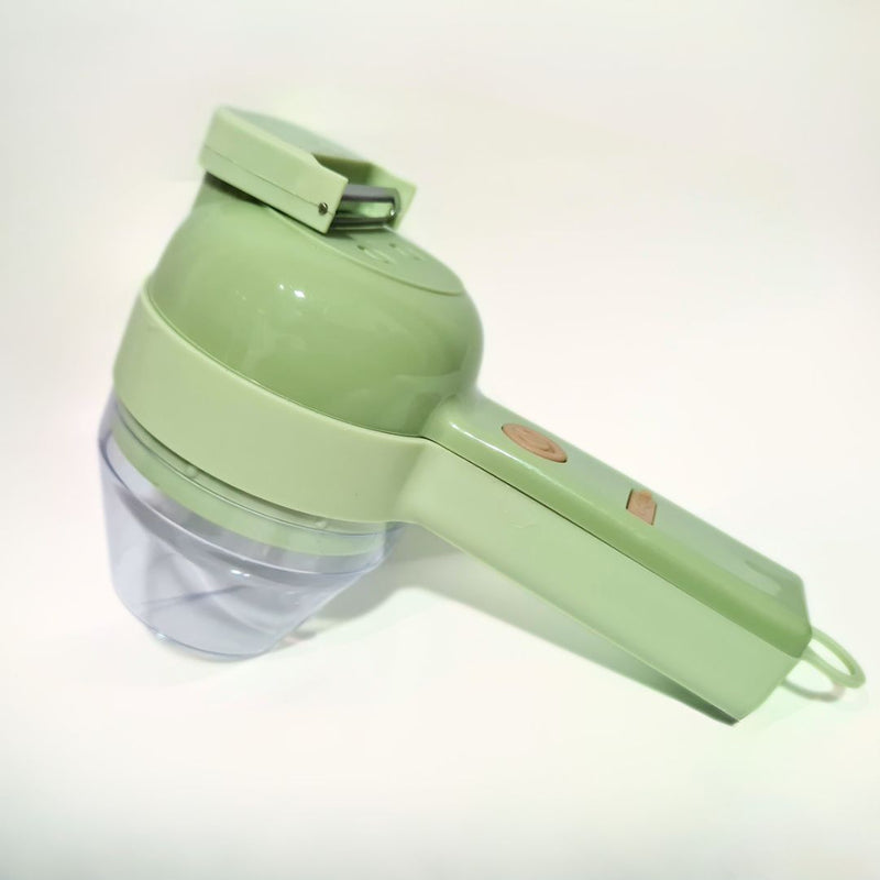 Triturador Elétrico Multifuncional 4 em 1 - Mini Processador Sem Fio Potente